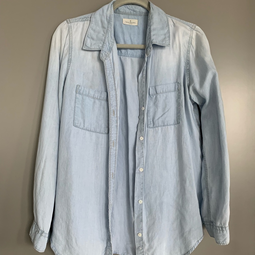 Thread & Supply Button Up Blouse